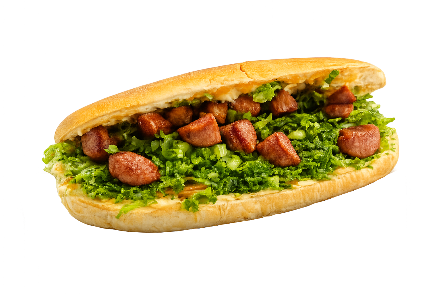 ჰოთ-დოგი მექსიკური შემწვარი სარდელით